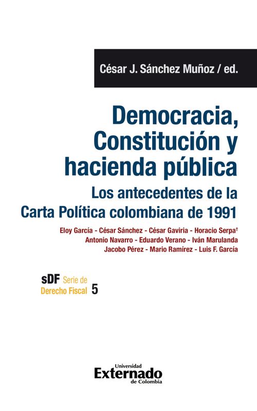 Democracy Constitution and Public Finance