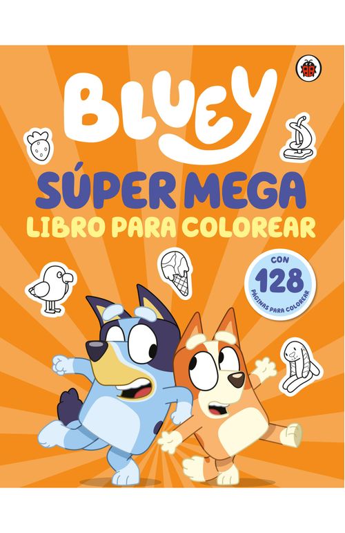 Bluey  Súper mega libro para colorear