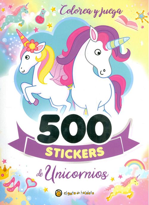 500 Stickers De Unicornios