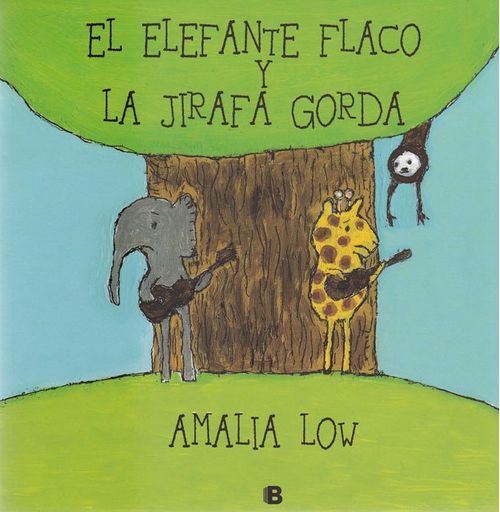 El elefante flaco y la jirafa gorda