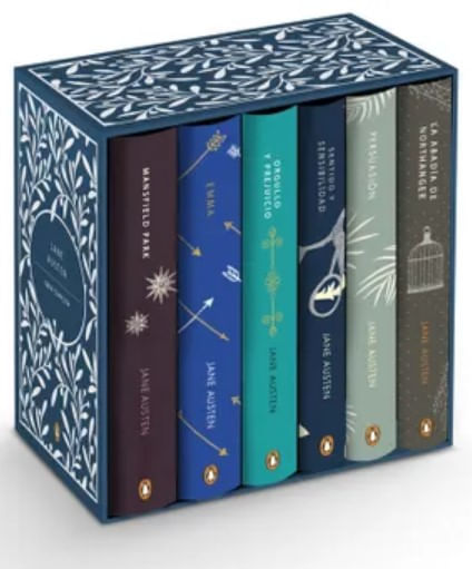 Mansfield Park | Emma | Orgullo y prejuicio | Sentido y sensibilidad | Persuasión | La abadía de Nothanger