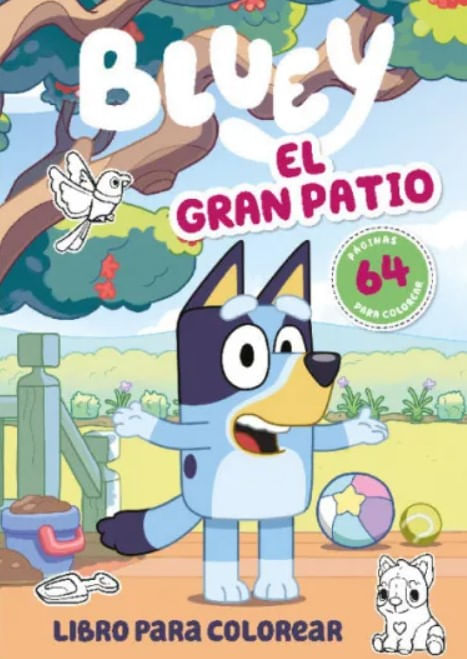 Bluey el gran patio