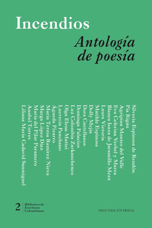 Incendios Antología de poesía