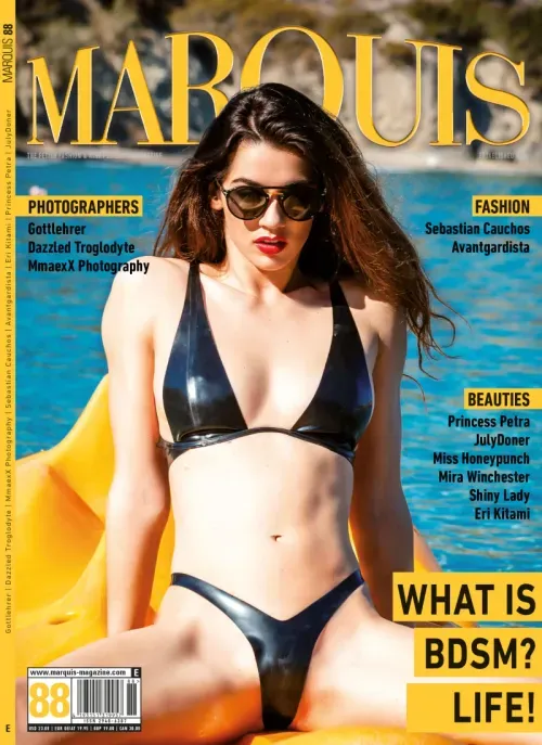 MARQUIS Magazine No 88 - Fetish Fashion Latex  Lifestyle -- English Version