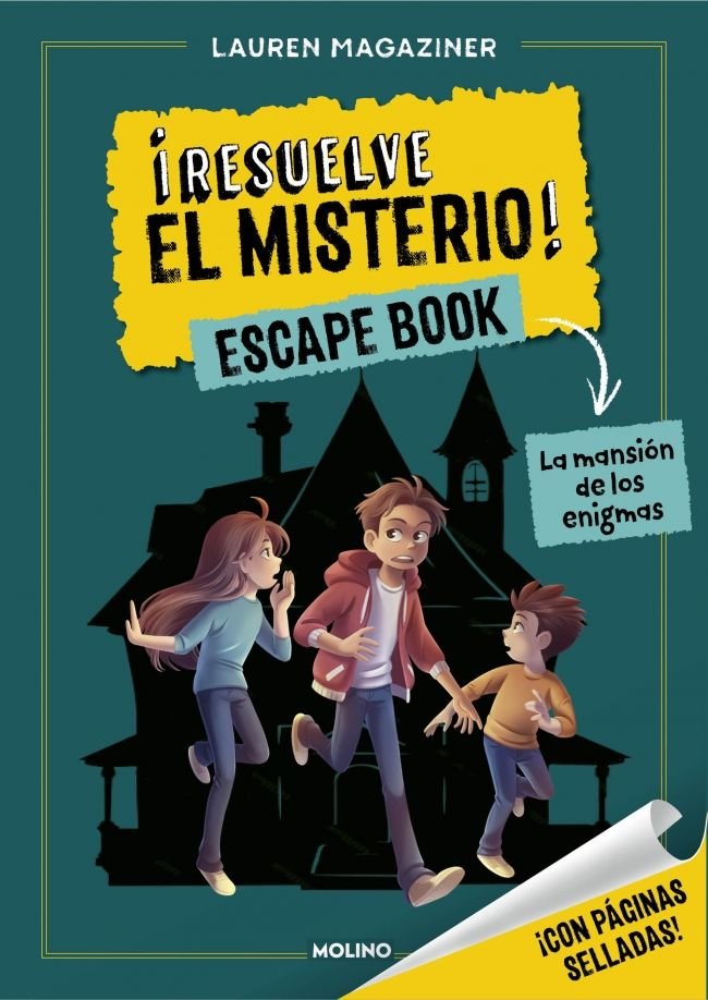 RESUELVE EL MISTERIO ESCAPE BOOK 1 LA MANSION DE LOS ENIGMAS