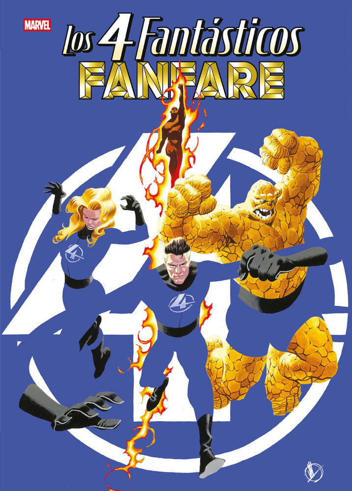 LOS 4 FANTASTICOS FANFARE MARVEL TREASURY EDITION