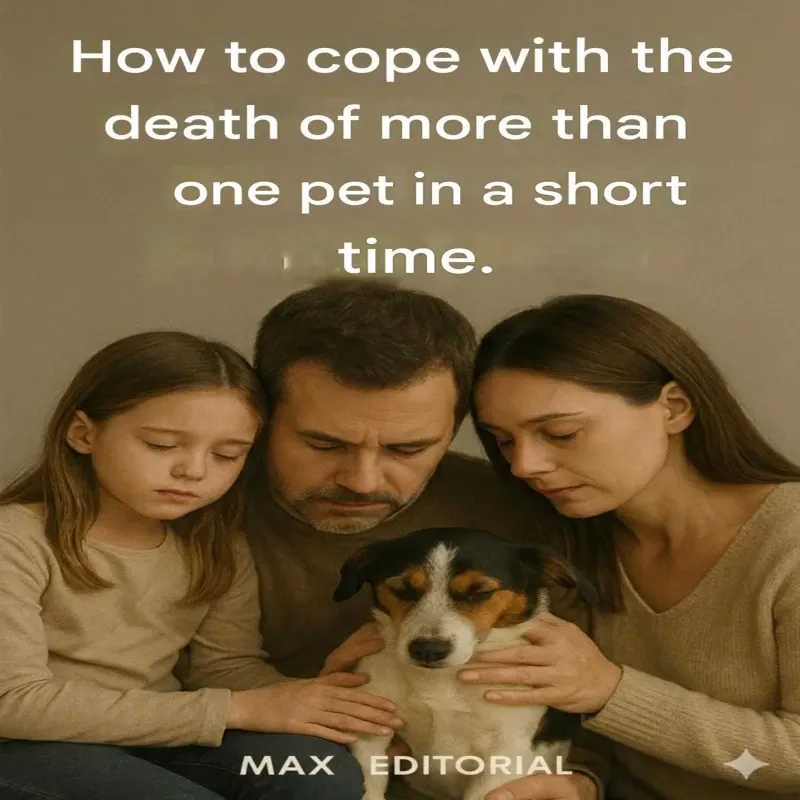 How to Cope With the Death of More Than One Pet in a Short Time