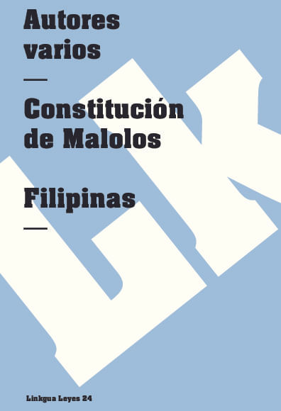 Constitucion de Malolos Filipinas