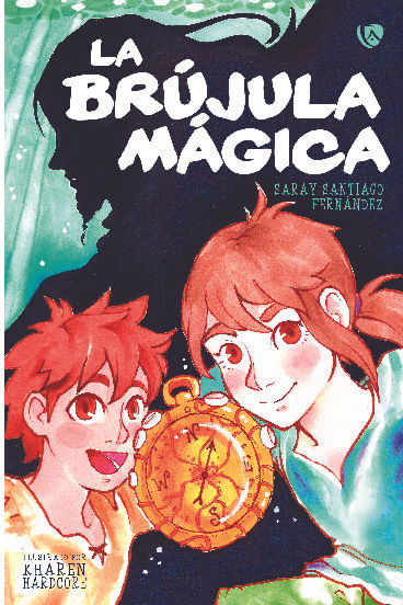 La brujula magica version en blanco y negro