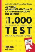 Auxiliar Administrativoa de la Administraci243n del Estado M225s de 1000 preguntas de examen tipo te