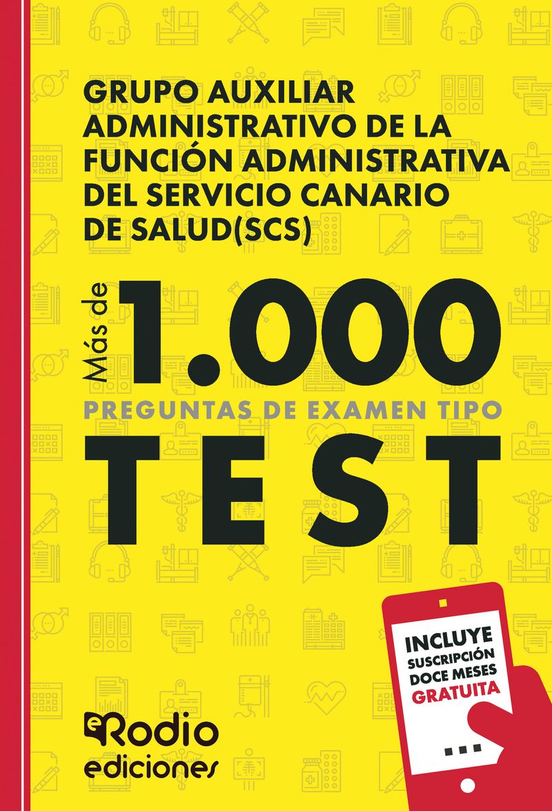 Grupo Auxiliar Administrativo de la Funci243n Administrativa del Servicio Canario de Salud SCS  M225