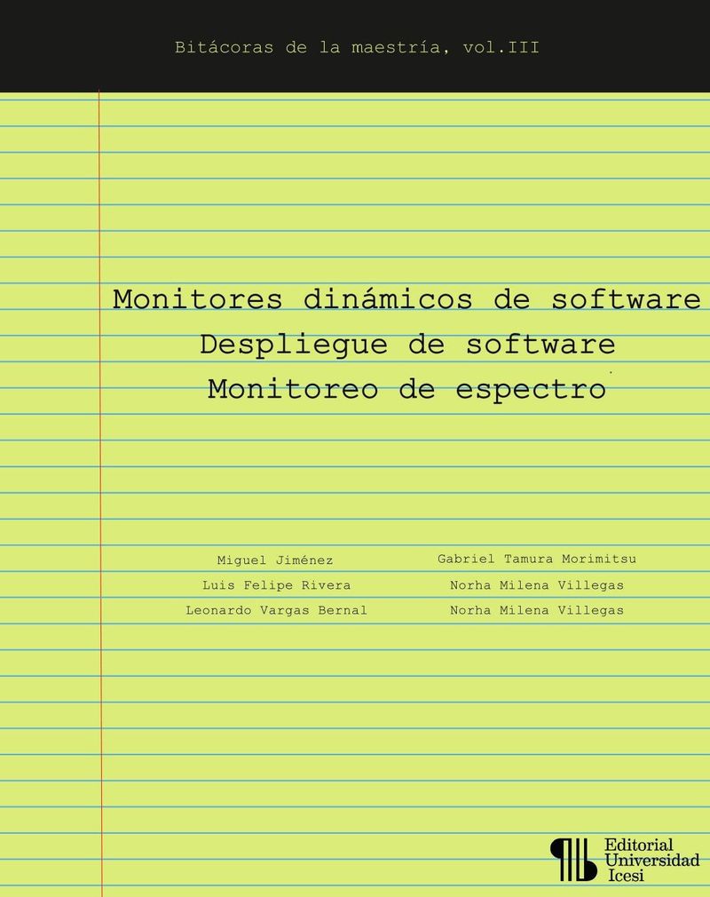 Monitores din225micos de software  Despliegue de software  Monitoreo de espectro