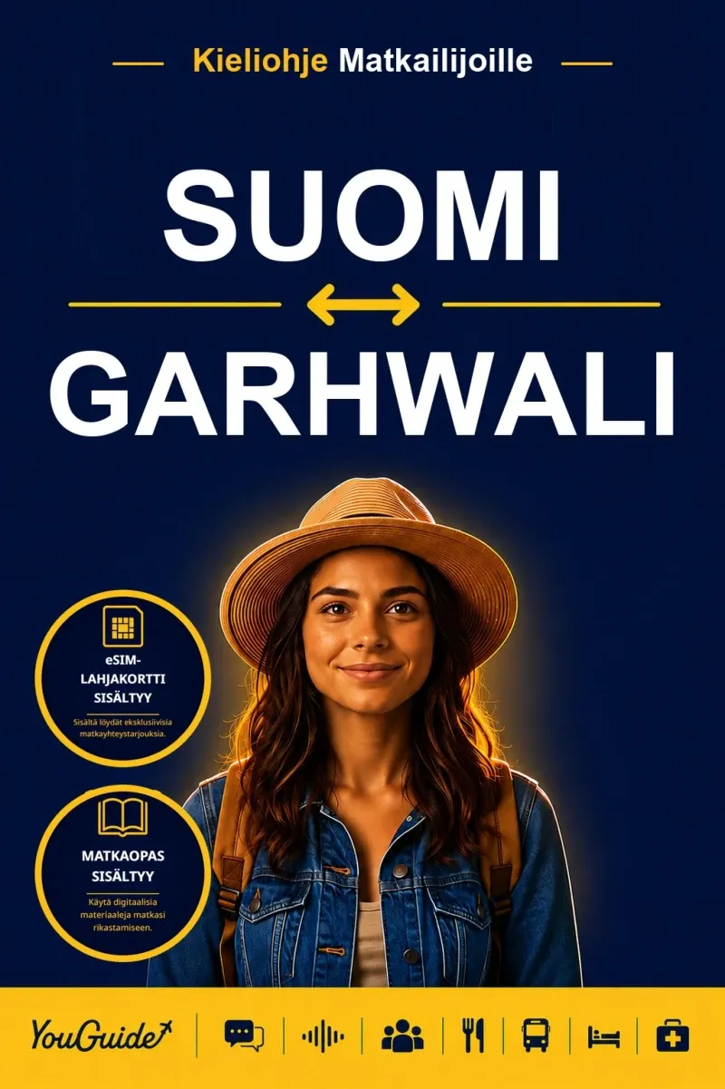 The Language Guide for Travelers - Finnish to Garhwali