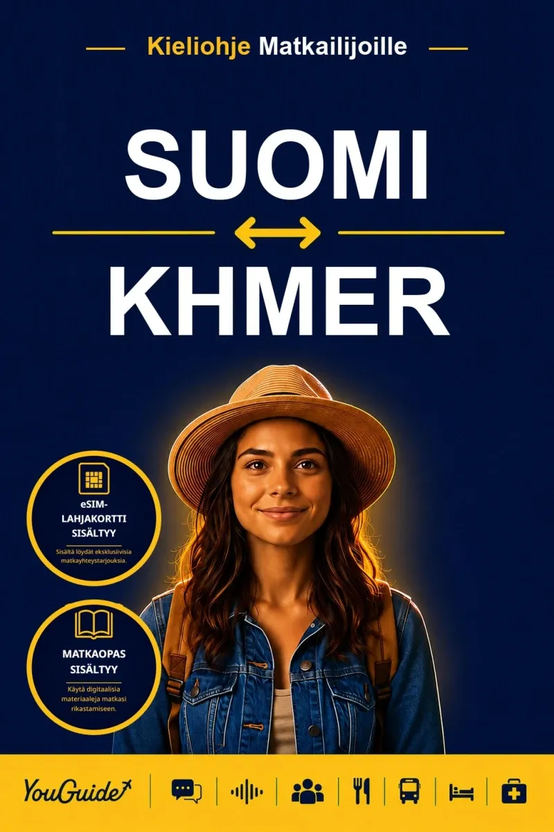 The Language Guide for Travelers - Finnish to Khmer
