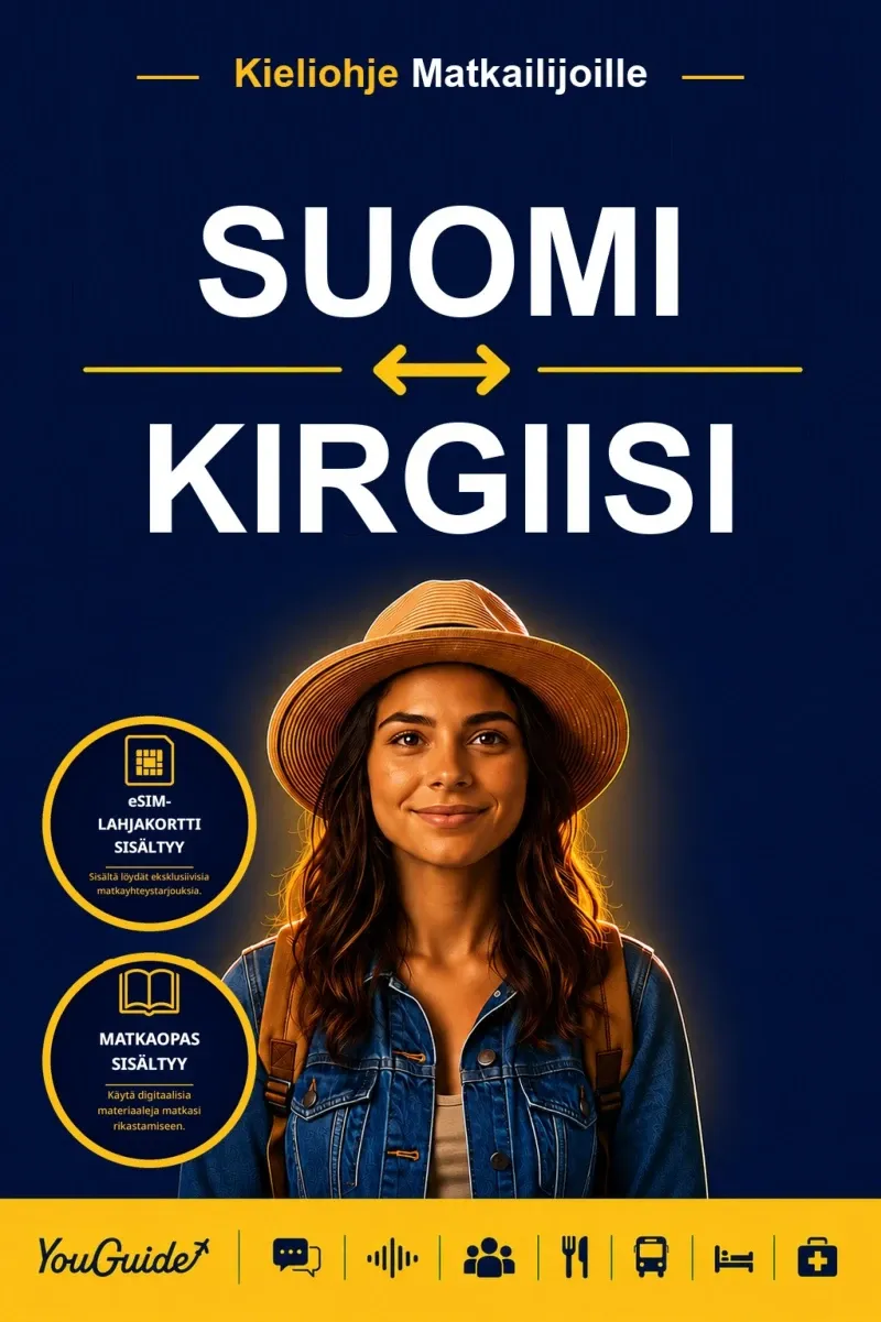 The Language Guide for Travelers - Finnish to Kyrgyz
