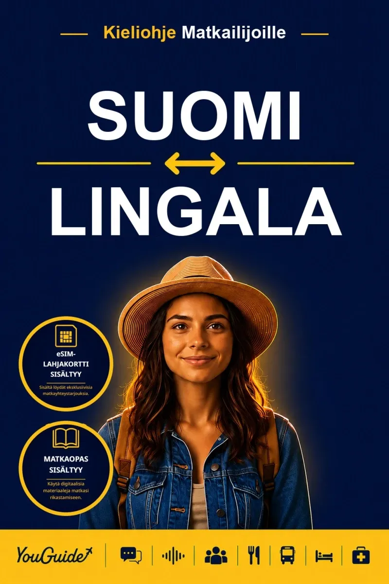 The Language Guide for Travelers - Finnish to Lingala