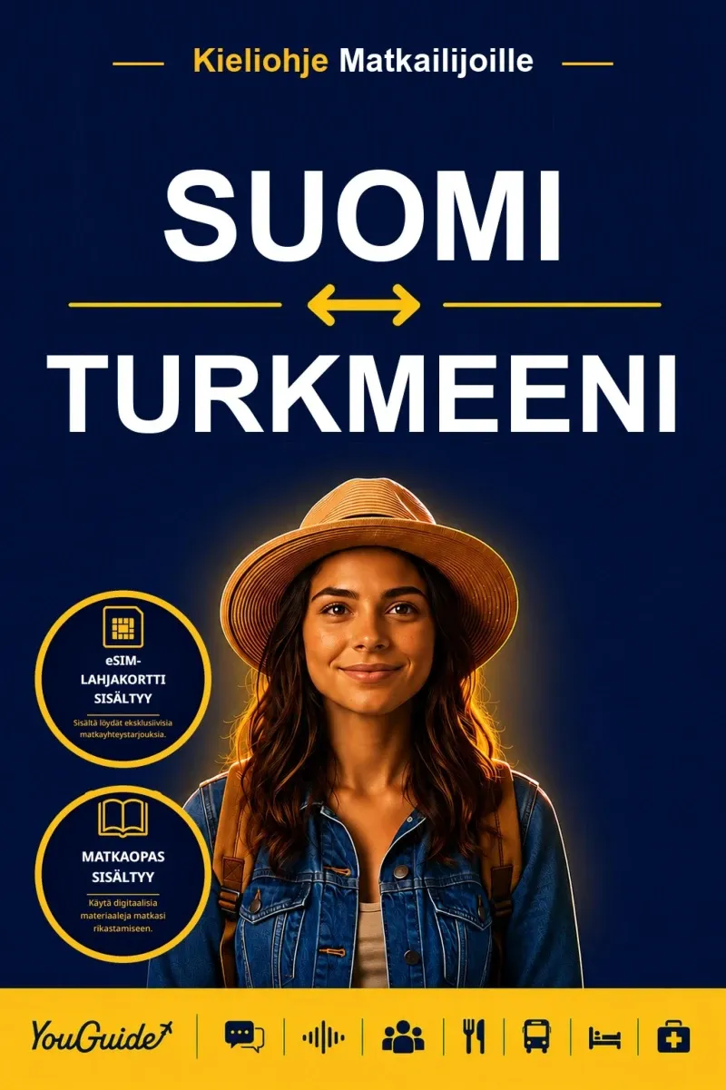 The Language Guide for Travelers - Finnish to Turkmen