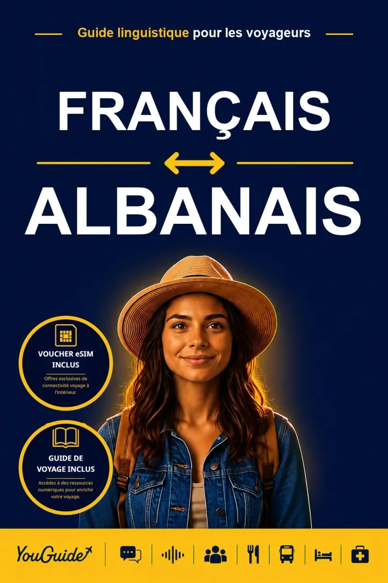 The Language Guide for Travelers - French to Albanian