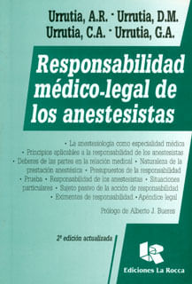 Responsabilidad médicolegal de los anestesistas