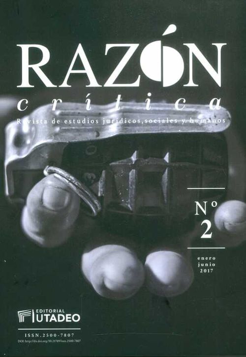 Razón crítica Revista de estudios jurídicos sociales y humanos No2