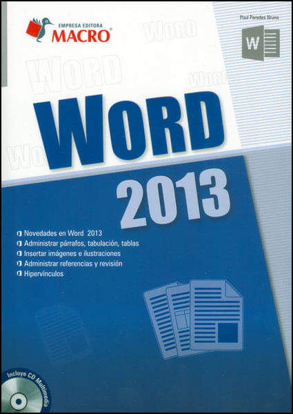 Word 2013 Incluye CD