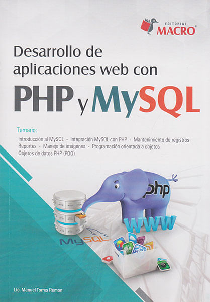 Desarrollo de aplicaciones web con PHP y MYSQL