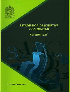 Estadística descriptiva con minitab versión 150