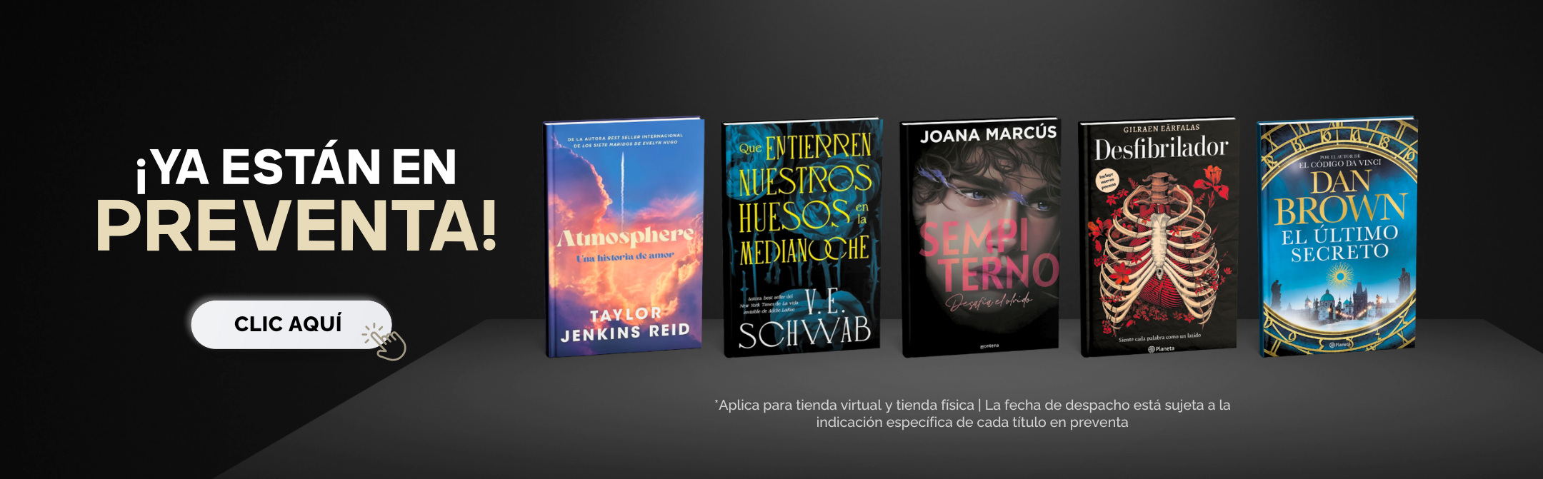 Libros preventa